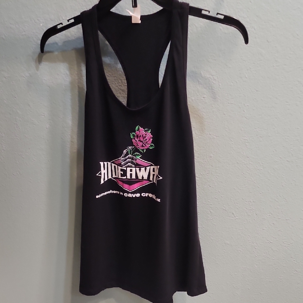 Hideaway, Cave Creek, AZ, Black Tank Top